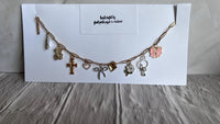 Charm Book Chain - Vintage Style image 2