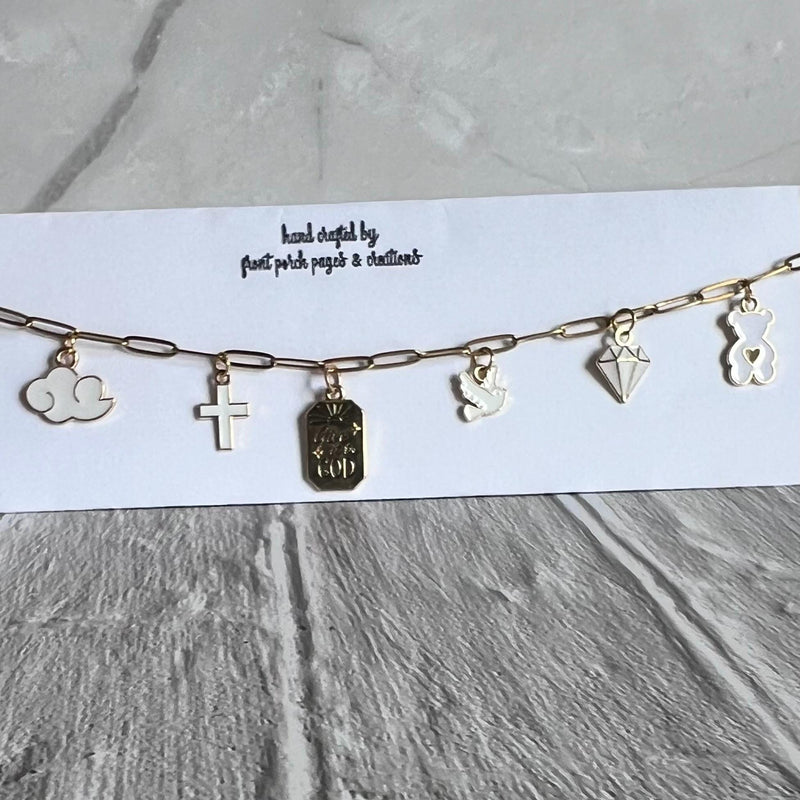 Book & Bible - Give It to God Charm