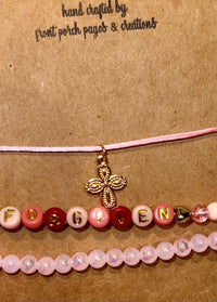 Forgiven Inspirational Bracelet Set image 1
