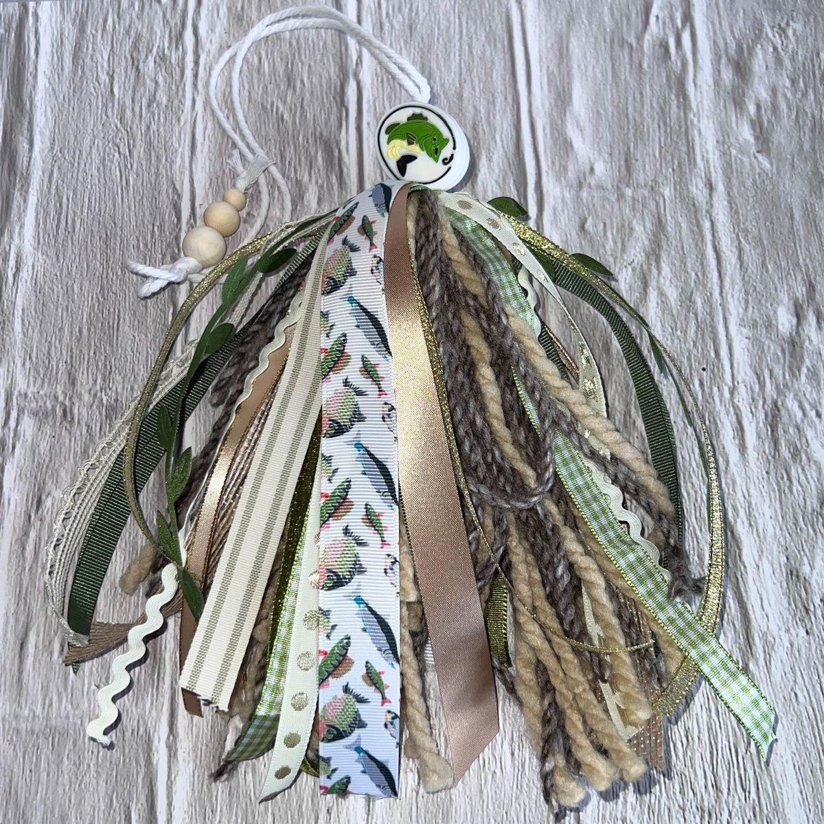 Fishin' Bible Ribbon Tassel