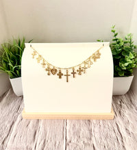 Cross Charm Book Chain image 1