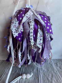 Bible Tassel - Handmade Fabric Charm image 1
