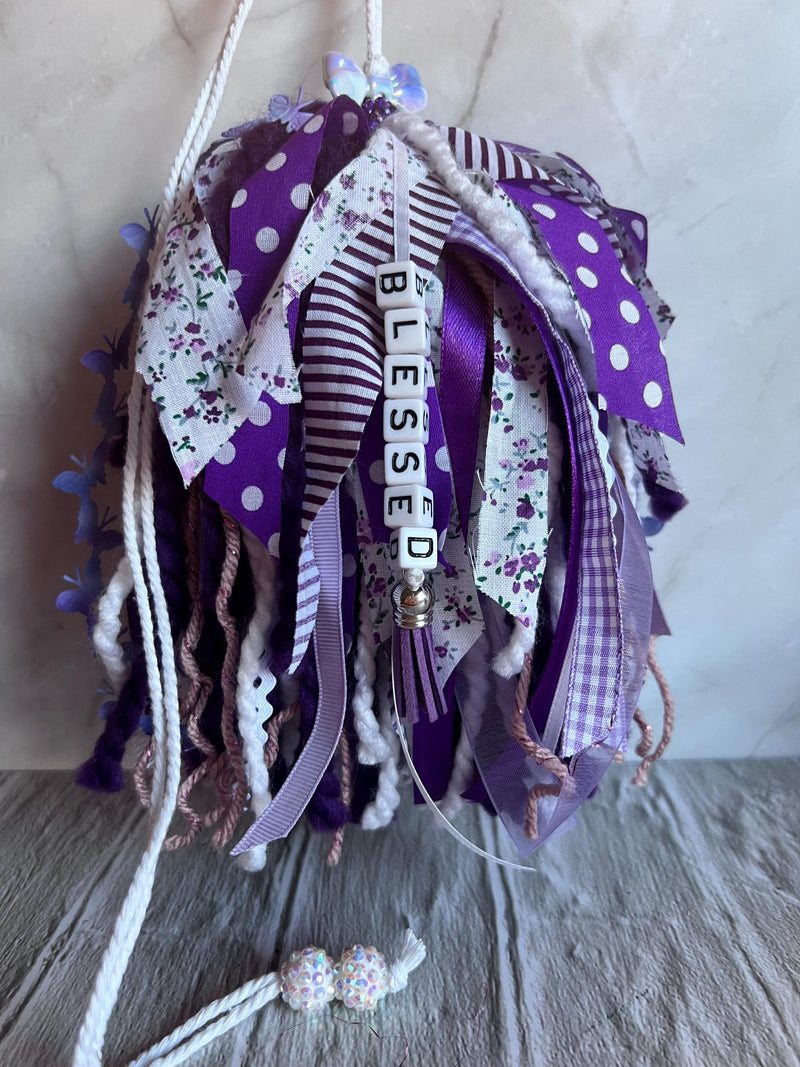 Bible Tassel - Handmade Fabric Charm