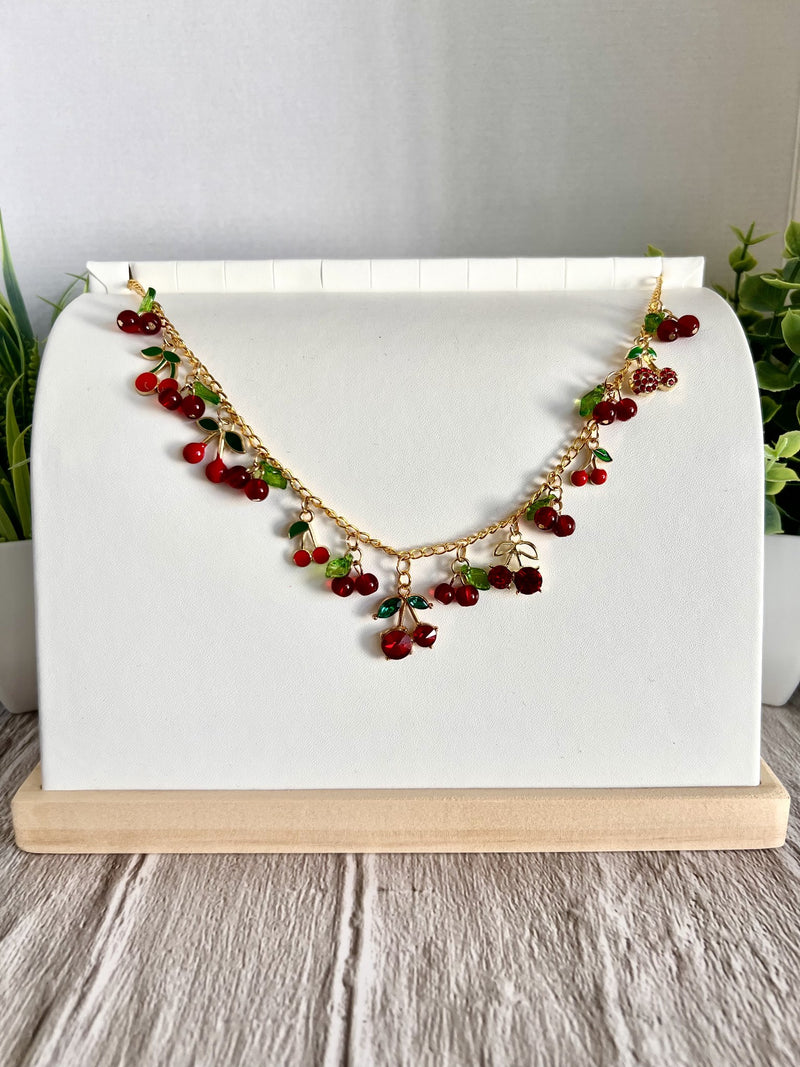 Cherry Charm Book Chain