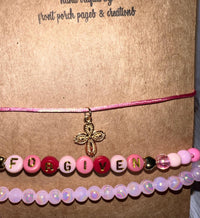 Forgiven Inspirational Bracelet Set image 3