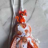 Orange Cat Bible Tassel image 2