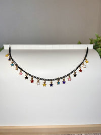 Mini Multicolor Star Charm Book Chain image 2